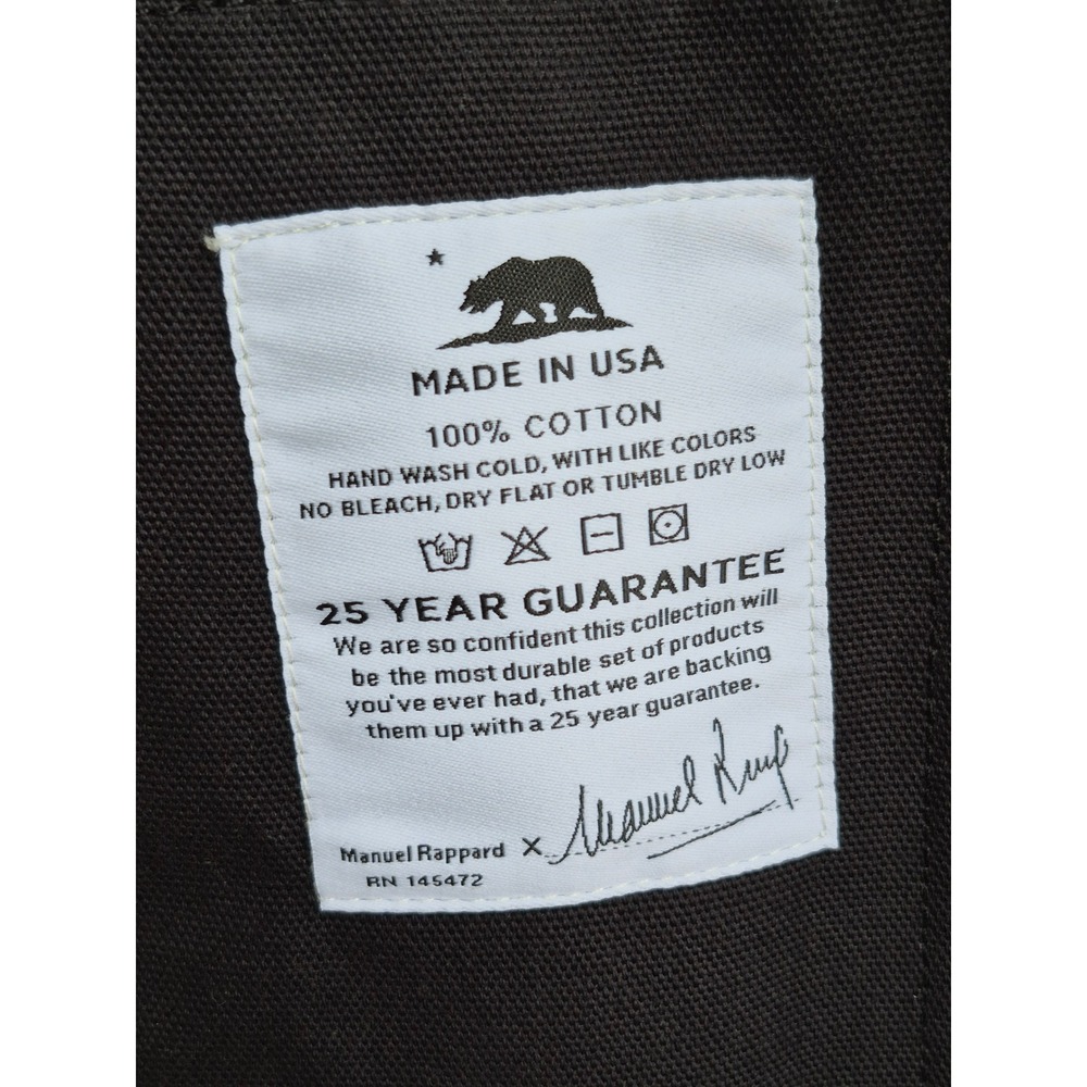 RPM West Quarter Century Collection Mens Gray Canvas Workwear Jacket Chore Large - Picture 12 of 14